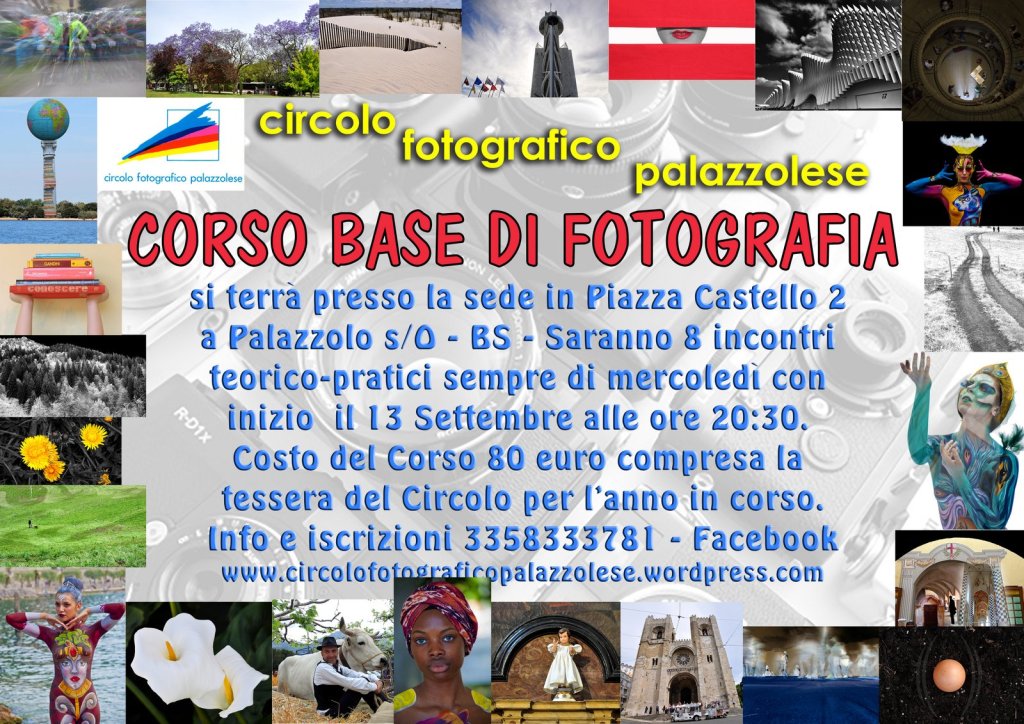 Corso base di&nbsp;fotografia