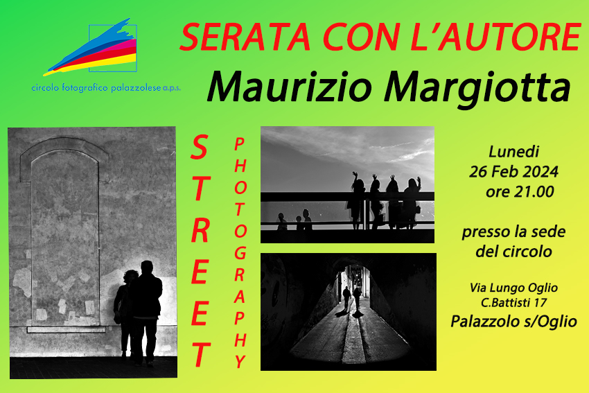 Serata con l’Autore – Maurizio&nbsp;Margiotta
