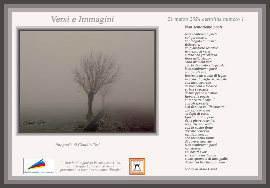 Versi e Immagini – Cartolina&nbsp;n°1