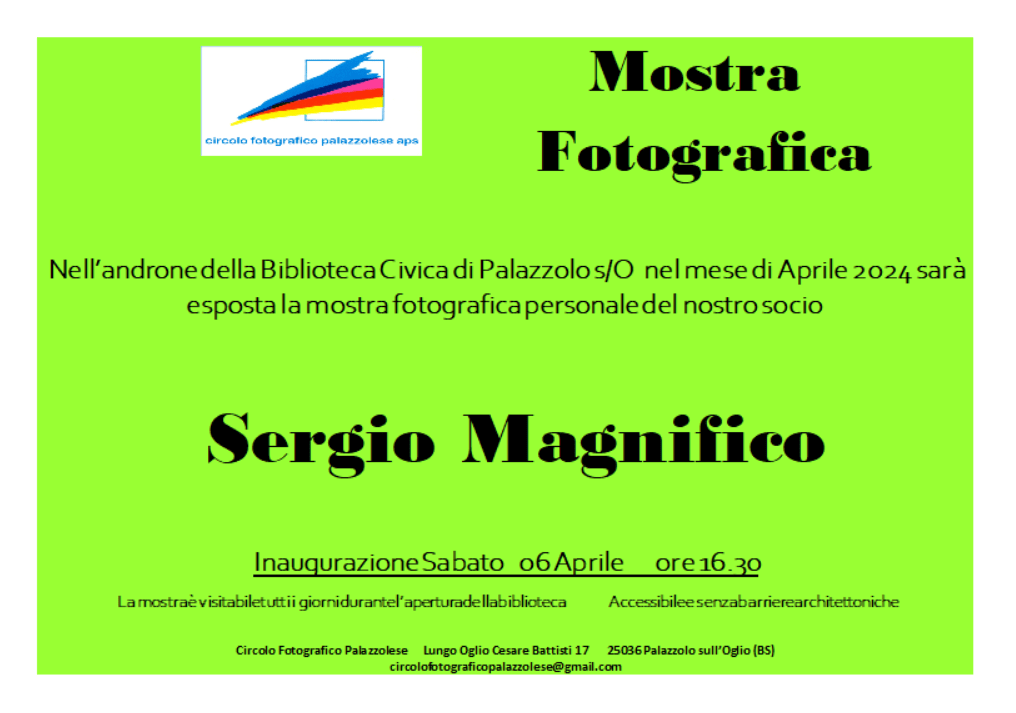 Mostra Soci Aprile&nbsp;2024