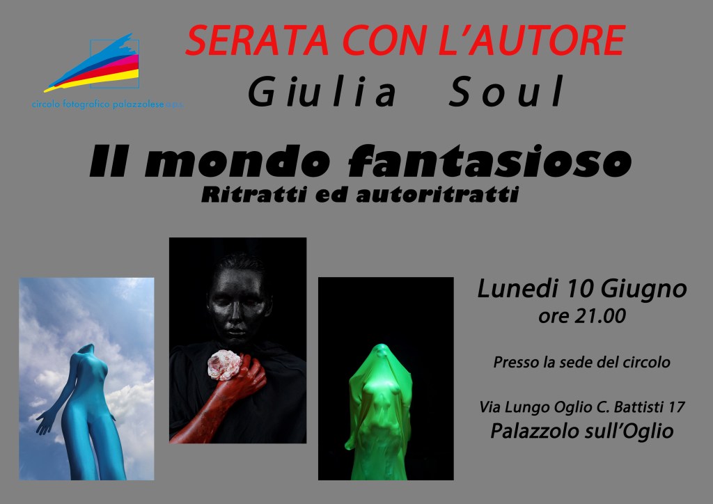 Serata con l’Autore – Giulia&nbsp;Soul