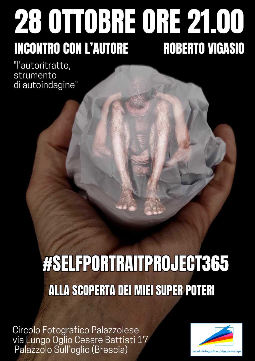 Serata con l’autore – Roberto&nbsp;Vigasio