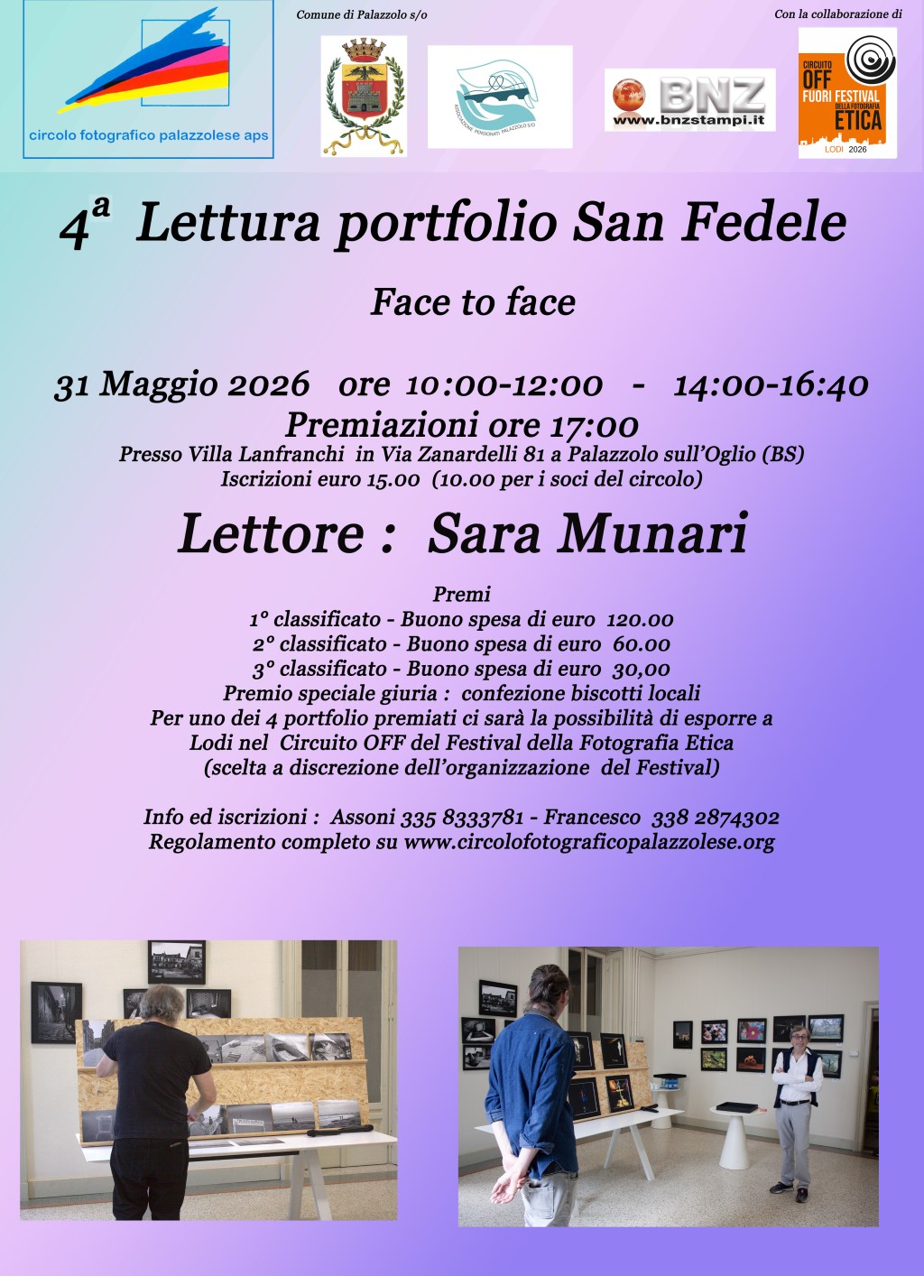 4′ lettura portfolio di San&nbsp;Fedele
