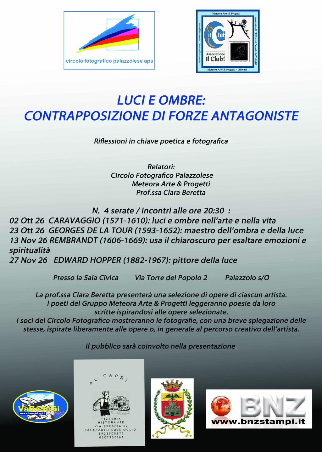 Luci e ombre : contrapposizione di forze&nbsp;antagoniste